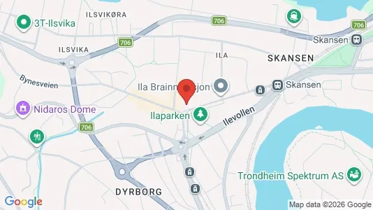 Kontorlokaler til leje i Trondheim Midtbyen - Foto fra Google Street View
