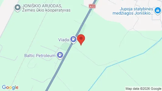 Commercial properties for rent i Joniškio r. sav. - kort over placeringen