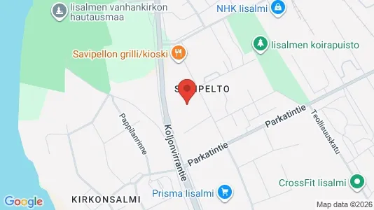 Kantorruimte te huur i Iisalmi - Foto uit Google Street View