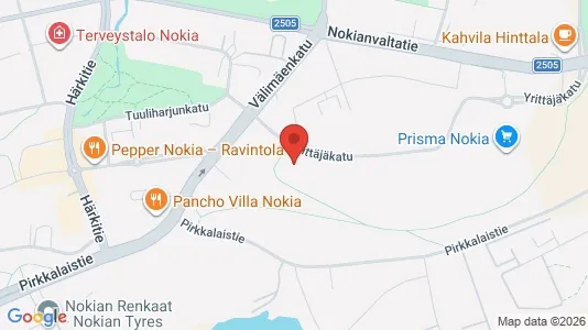Kontorer til leie i Nokia – Bilde fra Google Street View