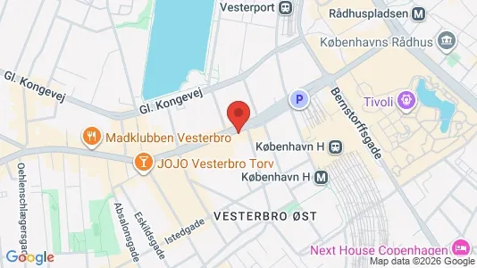 Lokaler til leje i Vesterbro - Foto fra Google Street View