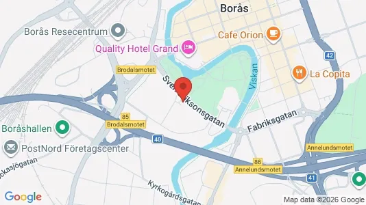 Büros zur Miete i Borås – Foto von Google Street View