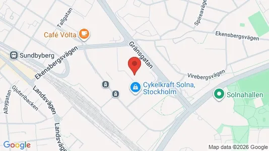 Büros zur Miete i Solna – Foto von Google Street View