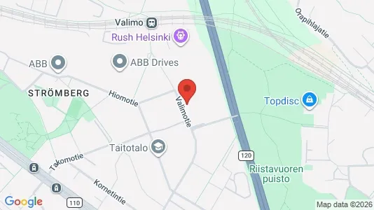 Office spaces for rent i Helsinki Läntinen - kort over placeringen
