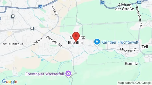 Büros zur Miete i Ebenthal in Kärnten – Foto von Google Street View