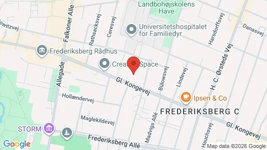 Commercial properties for rent i Frederiksberg C - Photo from Google Street View