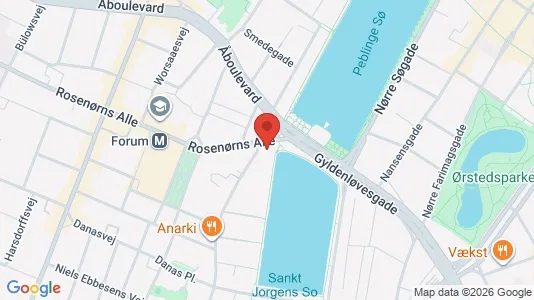 Kontorer til leie i Frederiksberg C – Bilde fra Google Street View