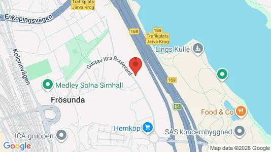Kontorlokaler til leje i Solna - Foto fra Google Street View