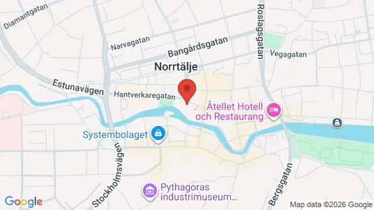 Commercial properties for rent i Norrtälje - kort over placeringen