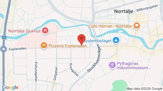 Commercial properties for rent i Norrtälje - Photo from Google Street View