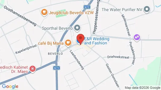 Commercial properties for rent i Beringen - kort over placeringen