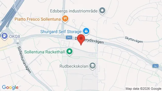 Lager zur Miete i Sollentuna – Foto von Google Street View