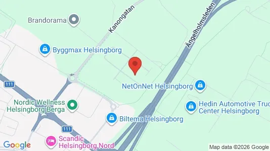 Kontorlokaler til leje i Helsingborg - Foto fra Google Street View
