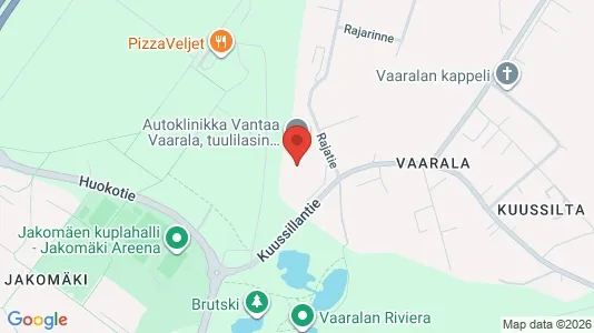 Varastot Vuokrattavana i Vantaa - Kuva Google Street Viewstä