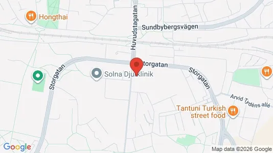 Kontorlokaler til leje i Solna - Foto fra Google Street View