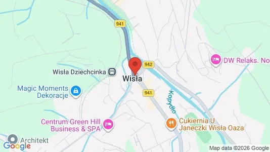 Büros zur Miete i Cieszyński – Foto von Google Street View