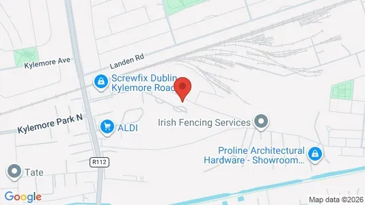 Kontorslokaler för uthyrning i Dublin 8 – Foto från Google Street View
