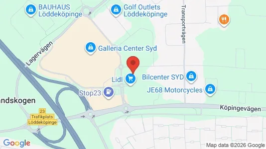 Espacios de oficina En alquiler i Kävlinge - Foto de Google Street View