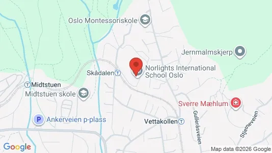 Office spaces for rent i Oslo Vestre Aker - kort over placeringen