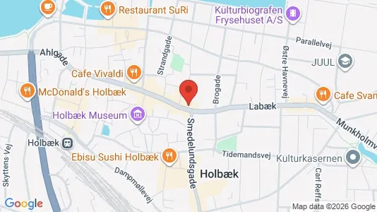 Kantorruimte te huur i Holbæk - Foto uit Google Street View