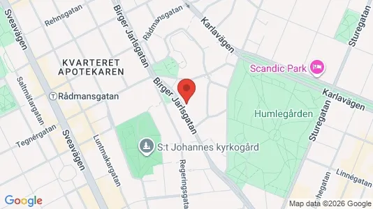 Kontorlokaler til leje i Östermalm - Foto fra Google Street View