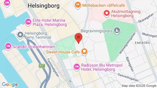 Büros zur Miete i Helsingborg – Foto von Google Street View