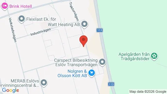 Værkstedslokaler til leje i Eslöv - Foto fra Google Street View