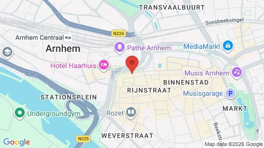 Kontorer til leie i Arnhem – Bilde fra Google Street View