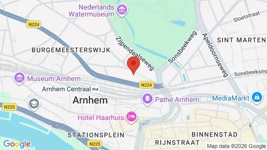 Kontorslokaler för uthyrning i Arnhem – Foto från Google Street View