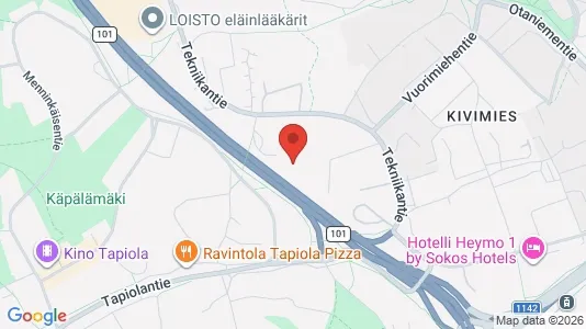 Kontorlokaler til leje i Espoo - Foto fra Google Street View