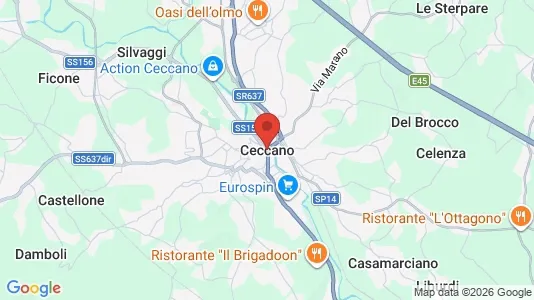 Lagerlokaler til leje i Ceccano - Foto fra Google Street View