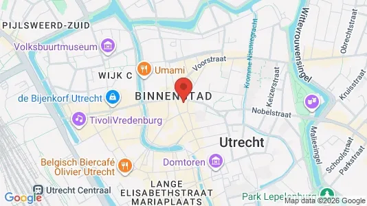 Gewerbeflächen zur Miete i Utrecht Binnenstad – Foto von Google Street View