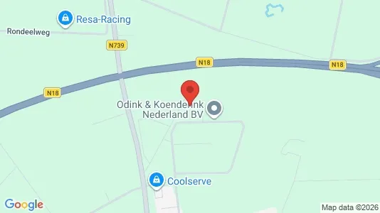 Gewerbeflächen zur Miete i Haaksbergen – Foto von Google Street View