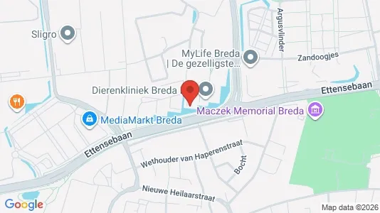 Kontorer til leie i Breda – Bilde fra Google Street View
