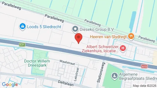 Büros zum Kauf i Sliedrecht – Foto von Google Street View