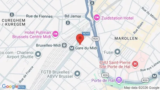Espacios de oficina En alquiler i Stad Brussel - Foto de Google Street View