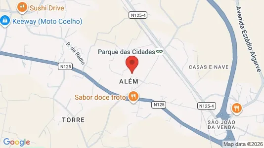 Toimistotilat Vuokrattavana i Loulé - Kuva Google Street Viewstä