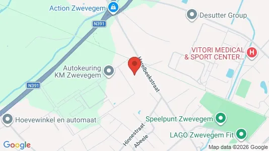 Bedrijfsruimtes te koop i Zwevegem - Foto uit Google Street View