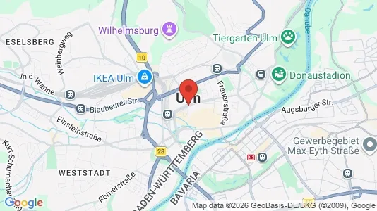 Büros zur Miete i Ulm – Foto von Google Street View