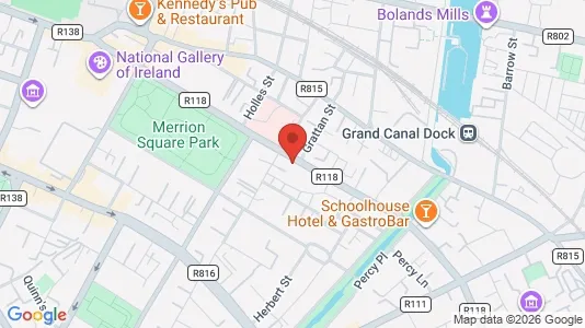 Kontorlokaler til leje i Dublin 2 - Foto fra Google Street View