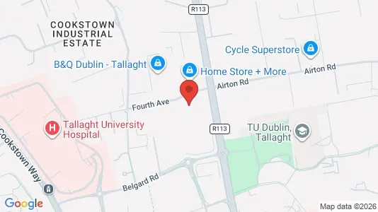 Büros zur Miete i Dublin 24 – Foto von Google Street View