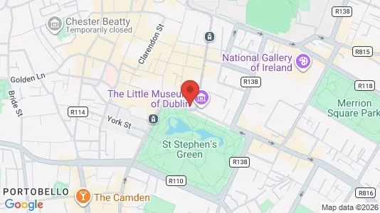 Lokale biurowe Do wynajęcia i Dublin 2 - kort over placeringen