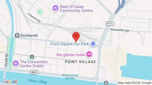 Office spaces for sale i Dublin 1 - kort over placeringen