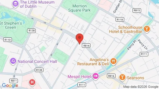 Kontorslokaler för uthyrning i Dublin 2 – Foto från Google Street View