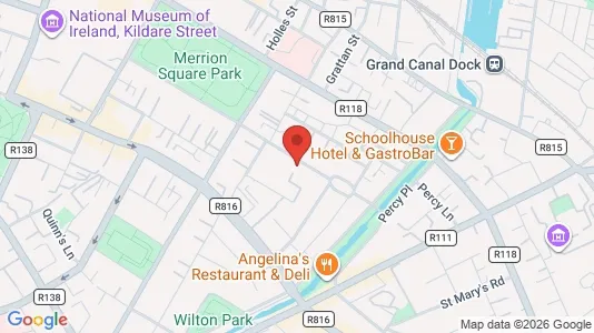 Kantorruimte te koop i Dublin 2 - kort over placeringen