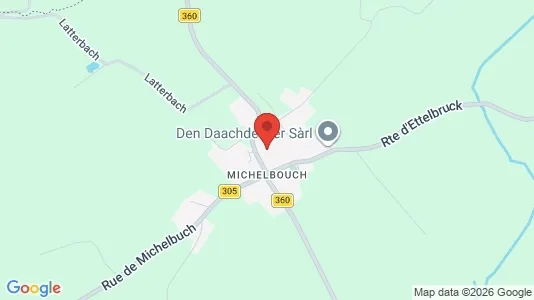 Gewerbeflächen zur Miete i Vichten – Foto von Google Street View