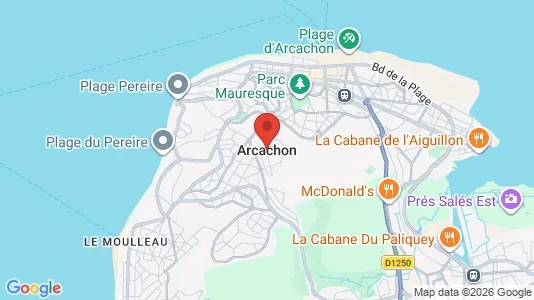 Restaurantlokaler til leje i Arcachon - Foto fra Google Street View