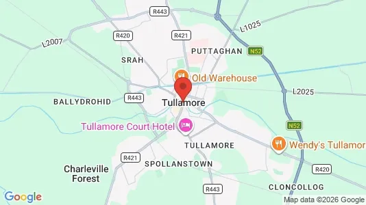 Lokaler til leje i Tullamore - Foto fra Google Street View
