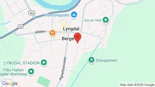 Büros zur Miete i Lyngdal – Foto von Google Street View