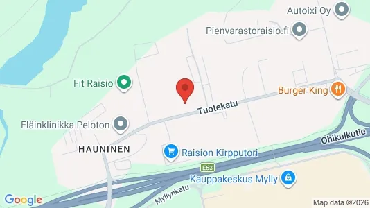 Lagerlokaler för uthyrning i Reso – Foto från Google Street View